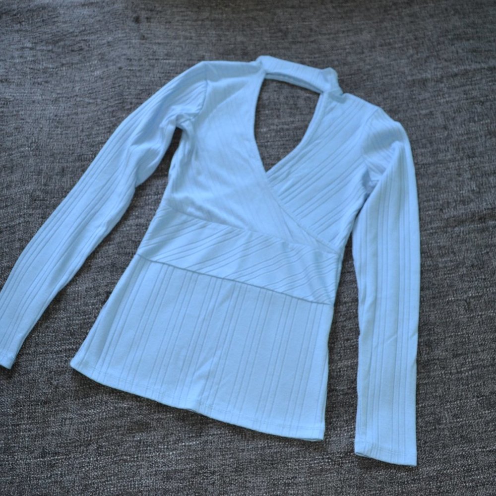 Bodycon Cutout Shirt